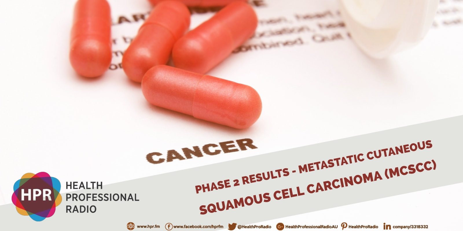 Phase 2 Results – Metastatic Cutaneous Squamous Cell Carcinoma (mCSCC)