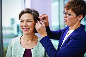 PID-4121 Leslie Soiles Hearing aid fitting_female